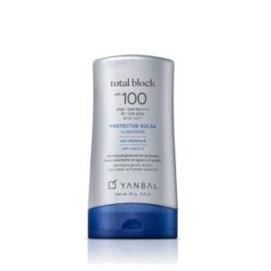 Total Block SPF 100 protector solar con vitamina E 80gr